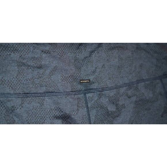 Mondetta Performance Luxury Brushed Jacquard Blue Legging Size Large - Picture 4 of 6